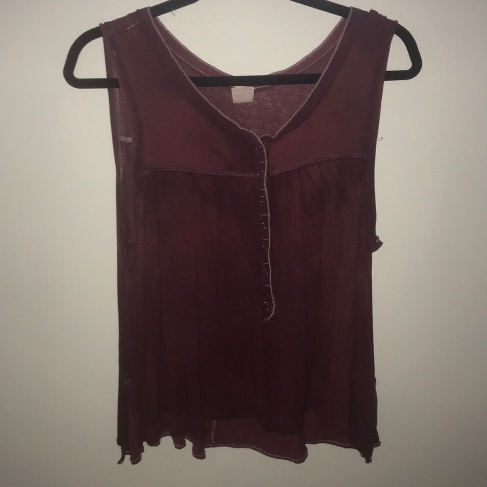 Free people- we the free tank top